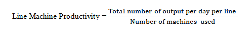 Industrial Engineering Line Machine Productivity