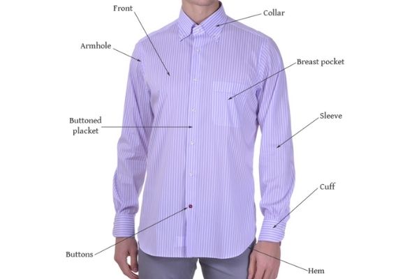Fabric Consumption Calculation of Long Sleeve Woven Shirt