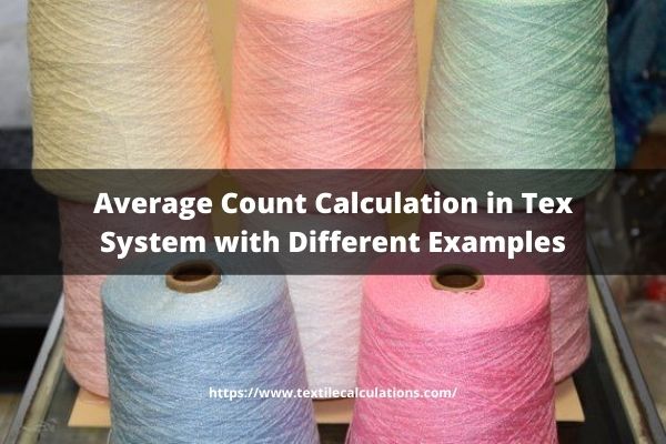 Count Calculation in Tex System with Different