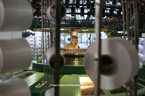 Yarn Consumption for a Fabric