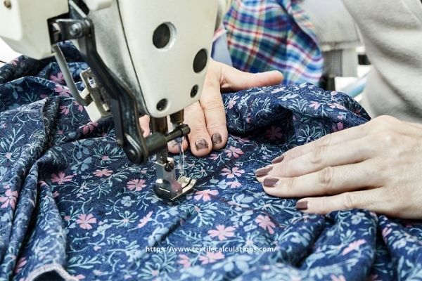 Sewing Time with Machine RPM