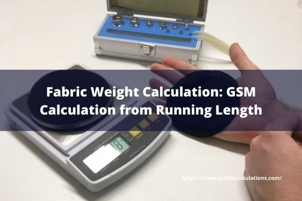 Fabric Weight Calculation